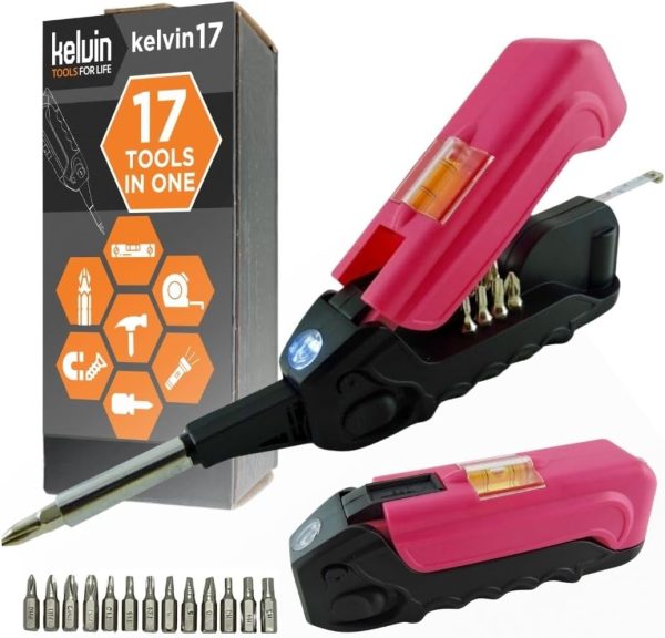 17 Tools In 1 Gadgets Screwdriver Set, All In One Everyday Multi Tools (12 Screwdriver), Multi-tip, Compact & Universal