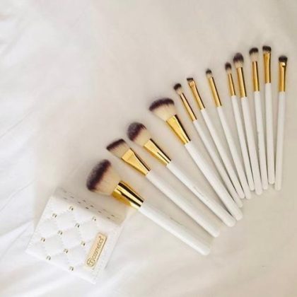 Cosmetics Elegance Brush Set- Studded Elegance White Brand: 5.11