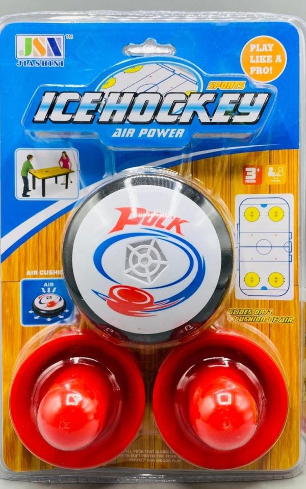 Ice Hockey Air Power (battery Operated) For Kids With Air Cushion 2 Player Game