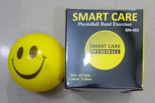 Sn-455 Smart Care Hand Exercise Ball Phisioball Smile Balls Stress Relief Balls Kids Toys