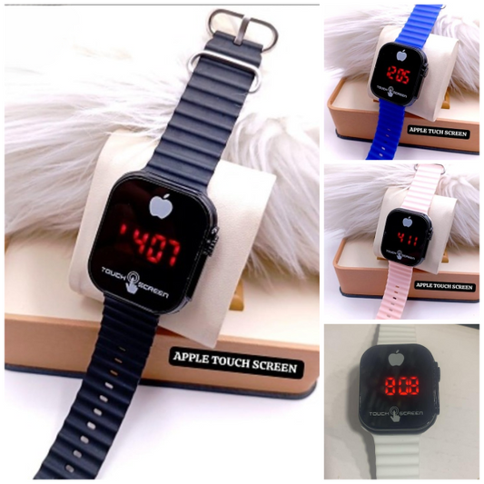 Sports Touch Watch The Future With Our Digital Square Watches For Men / Kids (random Color)